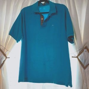 Baby Blue Burberry polo